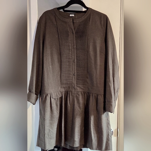 Pin Tucked Dropped Waist Dress - Picture 3 of 3